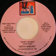 Betty Wright – Quiet Storm (Vinyl, 7")