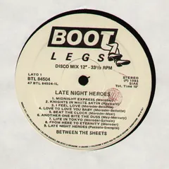 Between The Sheets – Late Night Heroes (Vinyl, 12")
