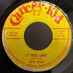 Bevy Mack – It Was Love (Vinyl, 7")