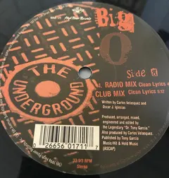 Big O (18) – The Underground (Vinyl, 12")