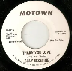 Billy Eckstine – Thank You Love (Vinyl, 7")