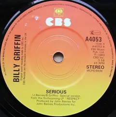 Billy Griffin – Serious (Vinyl, 7")
