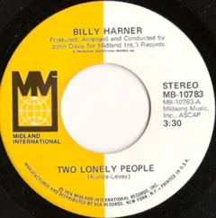 Billy Harner – Two Lonely People (Vinyl, 7")