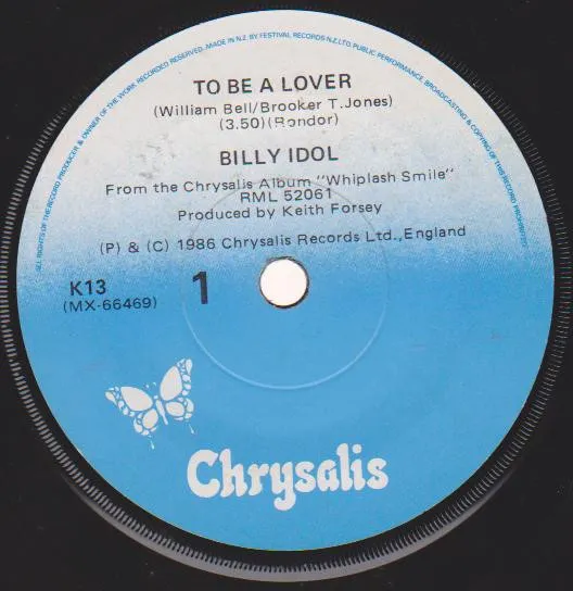 Billy Idol – To Be A Lover