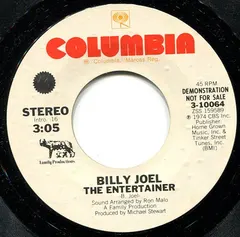 Billy Joel – The Entertainer (Vinyl, 7")