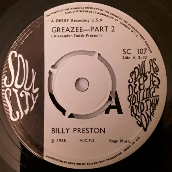 Billy Preston – Greazee Part 2