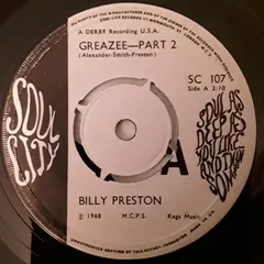 Billy Preston – Greazee Part 2 (Vinyl, 7")