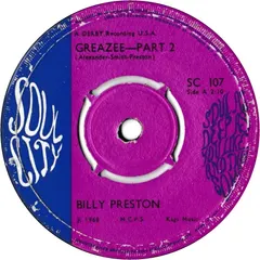 Billy Preston – Greazee - Part 2 (Vinyl, 7")