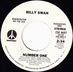 Billy Swan – Number One (Vinyl, 7")