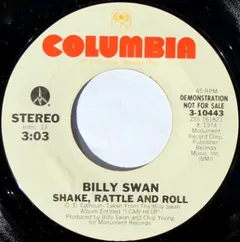 Billy Swan – Shake, Rattle And Roll (Vinyl, 7")