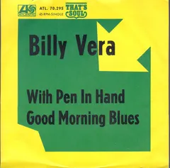 Billy Vera – With Pen In Hand (Vinyl, 7")