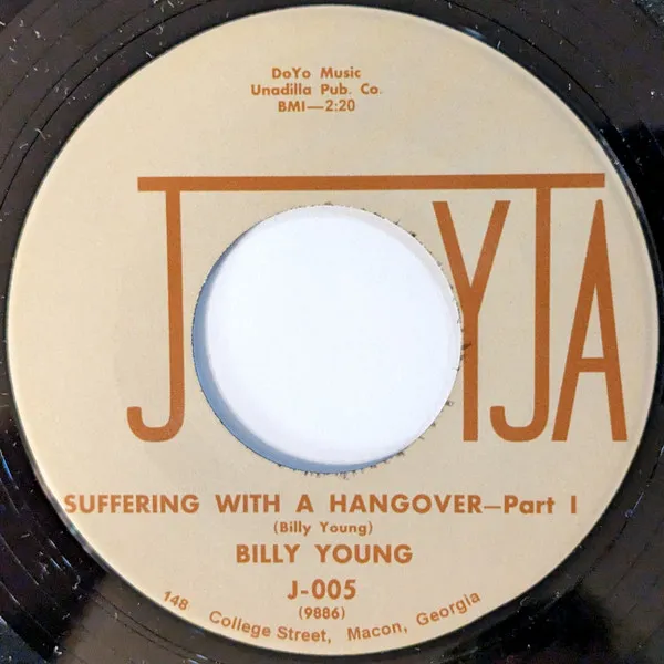 Billy Young (2) – Suffering With A Hangover
