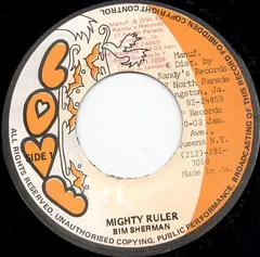 Bim Sherman Love – Mighty Ruler (Vinyl, 7")