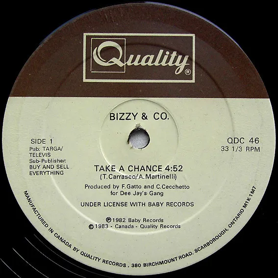 Bizzy & Co. – Take A Chance