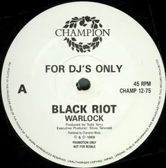 Black Riot – Warlock (Vinyl, 12")