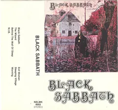 Black Sabbath – Black Sabbath (Cassette, Album)