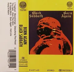 Black Sabbath – Born Again (Cassette, Album)