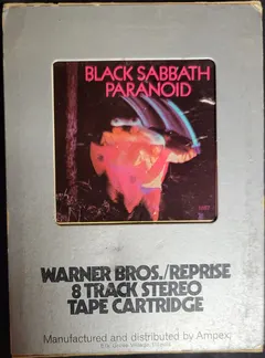 Black Sabbath – Paranoid (8-Track Cartridge, Album)
