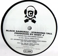 Black Samurai – Standing Tall (Vinyl, 12")