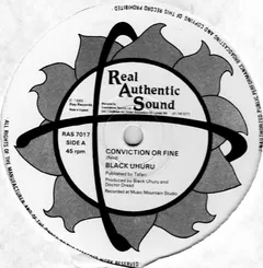 Black Uhuru – Conviction Or Fine (Vinyl, 12")