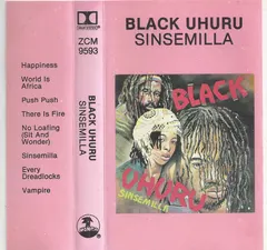 Black Uhuru Mango – Sinsemilla (Cassette, Album)