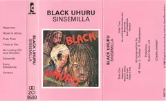 Black Uhuru Island Records – Sinsemilla (Cassette, Album)