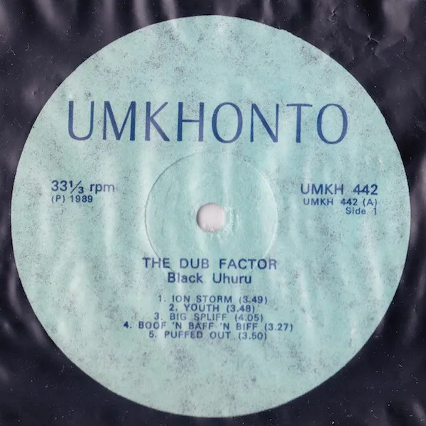Black Uhuru – The Dub Factor
