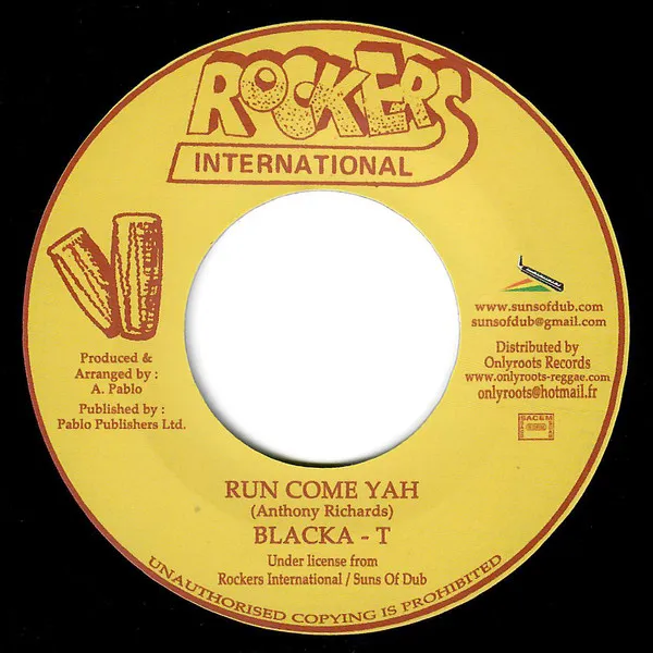 Blacka T – Run Come Yah