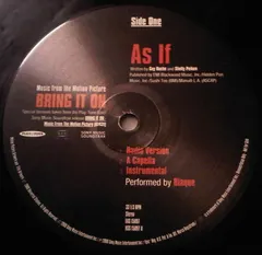 Blaque (2) – As If (Vinyl, 12")