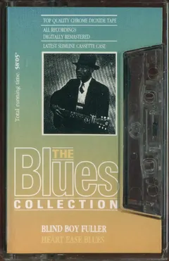 Blind Boy Fuller – Heart Ease Blues (Cassette, Compilation)