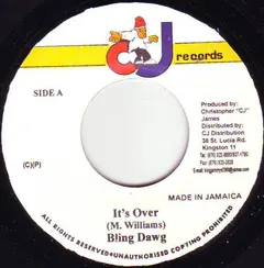 Bling Dawg – It's Over (Vinyl, 7")