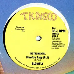 Blowfly – Blowfly's Rapp (Vinyl, 12")