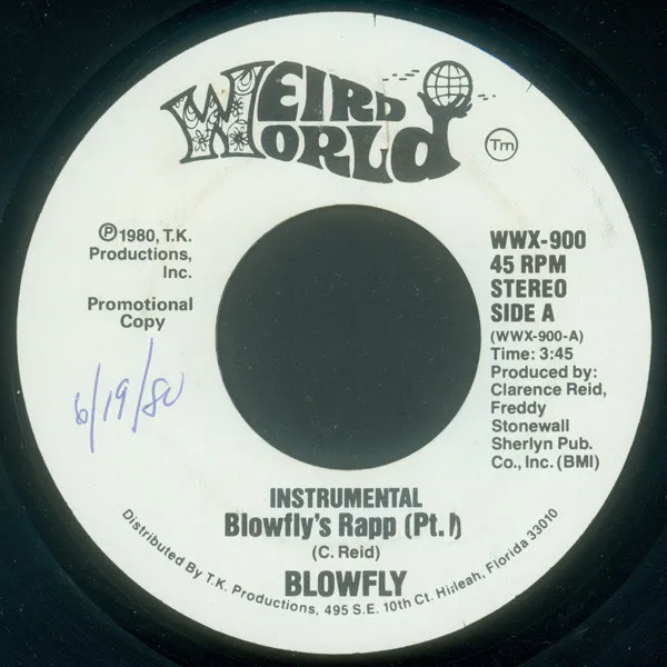 Blowfly – Blowfly's Rapp