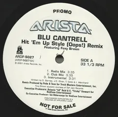 Blu Cantrell – Hit 'Em Up Style (Oops!) Remix (Vinyl, 12")