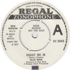 Blue Mink Regal Zonophone – Count Me In (Vinyl, 7")
