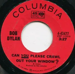 Bob Dylan – Can You Please Crawl Out Your Window? (Vinyl, 7")