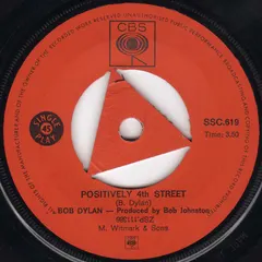 Bob Dylan – Positively 4th Street (Vinyl, 7")