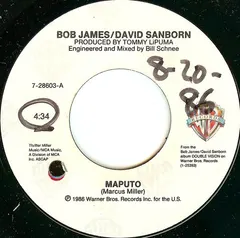 Bob James & David Sanborn – Maputo (Vinyl, 7")