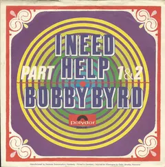 Bobby Byrd – I Need Help (I Can't Do It Alone) (Vinyl, 7")