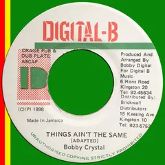 Bobby Crystal – Things Ain't The Same (Vinyl, 7")