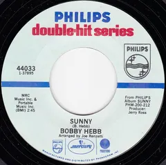 Bobby Hebb – Sunny / A Satisfied Mind (Vinyl, 7")