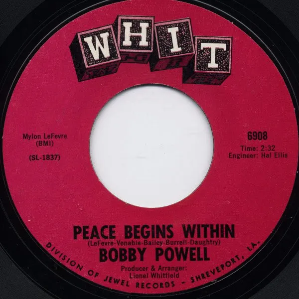 Bobby Powell – Peace Begins Within / Question