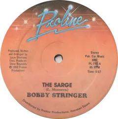 Bobby Stringer – The Sarge (Vinyl, 12")