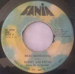 Bobby Valentin – Beso Borracho (Vinyl, 7")