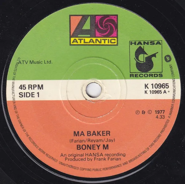 Boney M* – Ma Baker