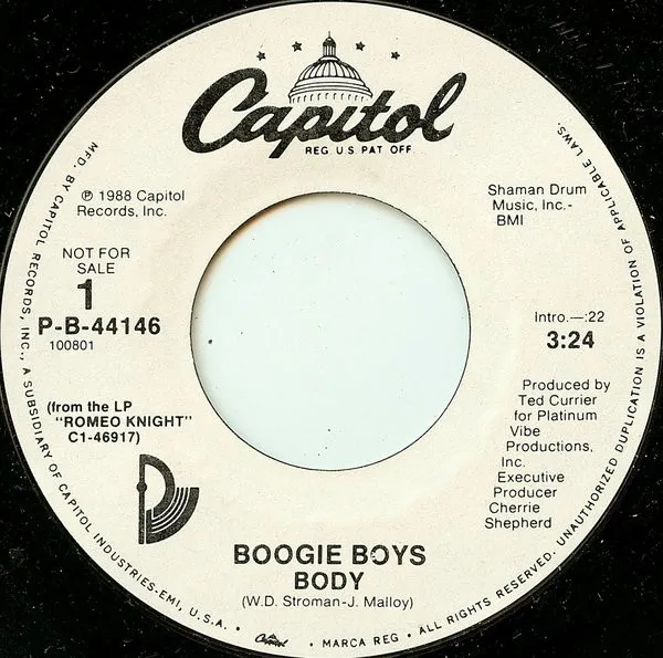 Boogie Boys – Body