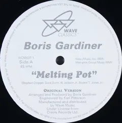 Boris Gardiner – Melting Pot (Vinyl, 12")