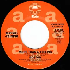 Boston – More Than A Feeling (Vinyl, 7")