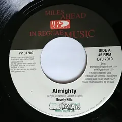 Bounty Killa* – Almighty (Vinyl, 7")