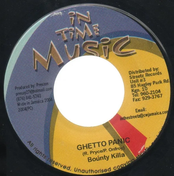 Bounty Killa* – Ghetto Panic